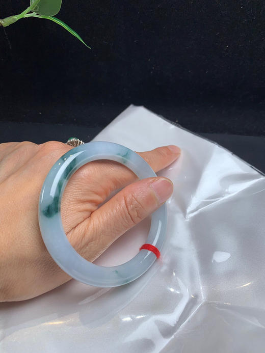 612441，54.5 飘花圆条，9mm。条形好飘清新蓝花干净均匀，完美的 商品图5