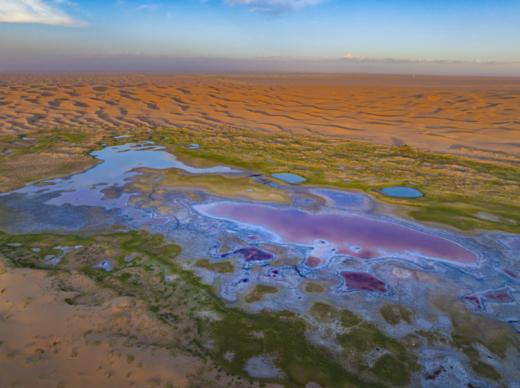【内蒙+宁夏】探秘腾格里沙漠地球心脏“五湖穿越”•西夏陵•沙坡头6天采风<航拍团> 商品图12