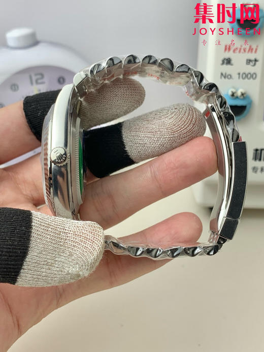 C厂劳力士日志型41mm 薄荷绿 3235机 五珠链 904L钢 男士腕表 商品图2