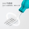 英氏新生儿感温叉勺宝宝婴幼儿餐具360度扭扭防烫学食喂食专用款 商品缩略图3