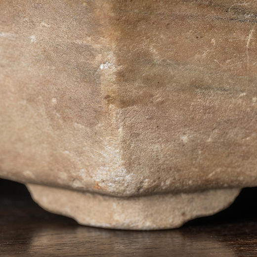 清 太湖石六角赏盆 商品图3