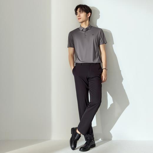 【天蚕系列】柒牌短袖POLO衫男2025夏季新款商务休闲T恤128T71030 商品图3