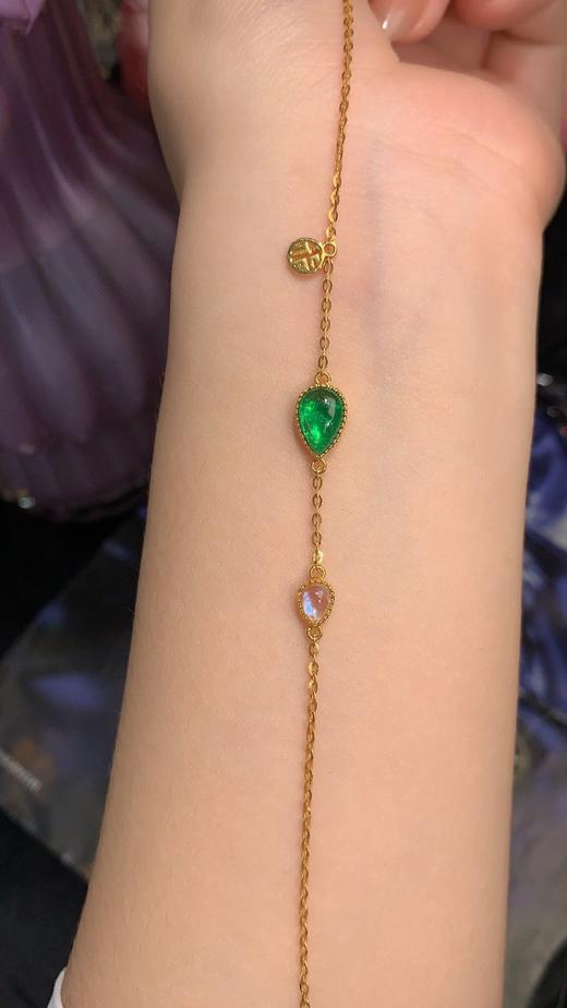 1.25ct刻面祖母绿手链 商品图2