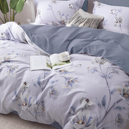 梦洁纯棉印花四件套---晴萱 商品图1