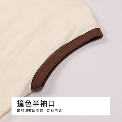 都市丽人超值精选童装特价棉质短袖套装薄32支CVC单面无袖类JHH2A4 商品图5