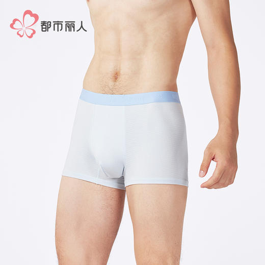 都市丽人简约基础棉平角棉粘平角裤FKHC07 商品图2