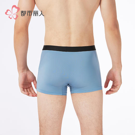 都市丽人日常休闲锦纶平角冰丝平角裤FKHG01 商品图3