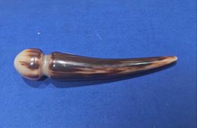 牛角圆头按摩棒