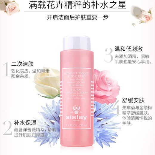 3473311032003MD 希思黎sisley 希思黎花香润肤水补水保湿爽肤水250ml+睫毛膏炫黑色ml1.5ml 套装 商品图1