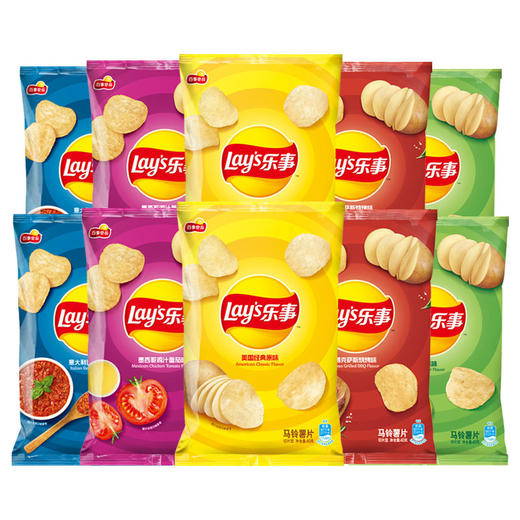 乐事薯片 中国限定 多口味任选 40g/袋 商品图0