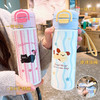 【多巴胺保温杯，颜值入坑，一杯双饮~】新款卡通双饮水杯 316不锈钢保温杯 便携弹跳水杯子 学生便携吸管杯-QQ 商品缩略图1