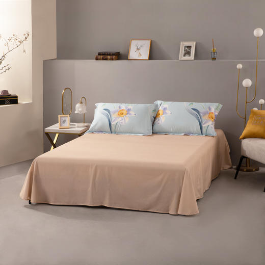 水星家纺 全棉印花四件套（抗菌）花开彼岸203*230cm 商品图3