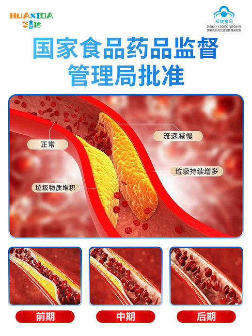 华喜达圣海牌鱼油胶囊适用血脂偏高者中老年保健品 商品图2