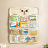 摩登主妇药物收纳挂袋墙面免打孔大容量分格网兜家用杂物收纳神器 商品缩略图1