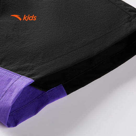 安踏儿童梭织五分裤男大童夏季速干潮流少年顽家梭织五分裤352528503 商品图8