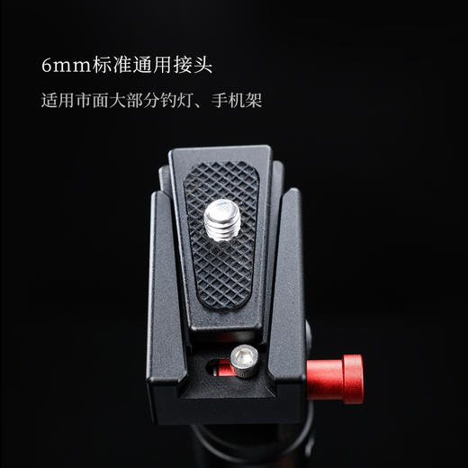 空钩悟道夜钓灯支架 钓箱钓椅多用钓鱼灯支架万向调节可插地配件 商品图1