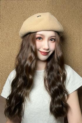 Say Something 百搭单品秋冬显脸小贝雷帽子 21263