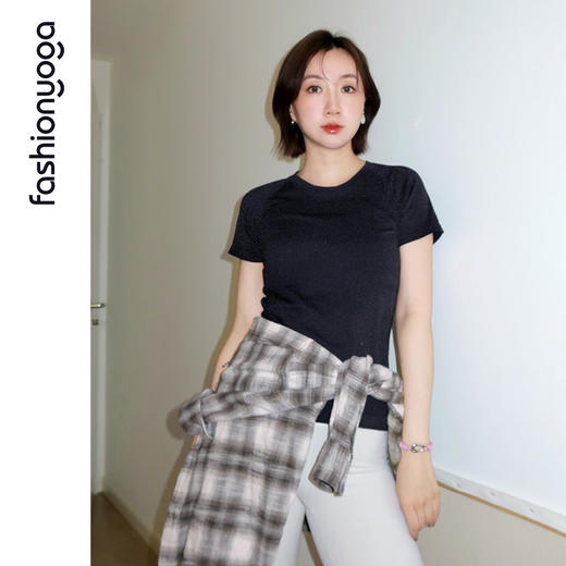 F15340闪闪一体织短袖 商品图10