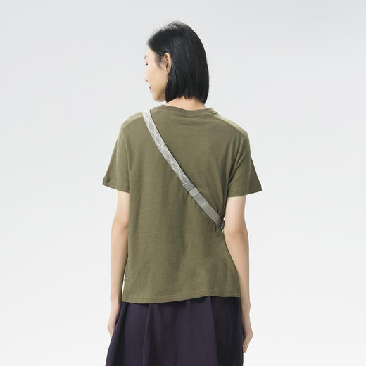 北极狐 女士户外运动短袖T恤 2025新款春夏快干轻量上衣14600215 商品图2