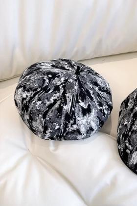 Say Something 黑白撞色贝雷帽帽子 21376