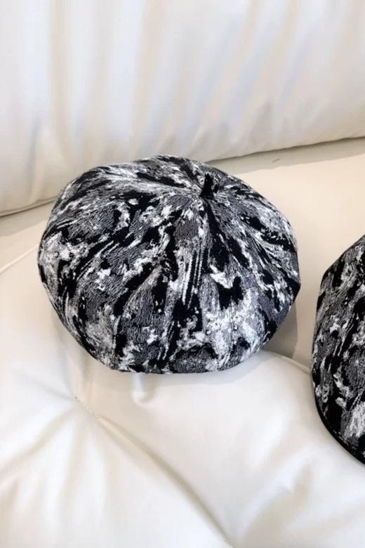 Say Something 黑白撞色贝雷帽帽子 21376 商品图0