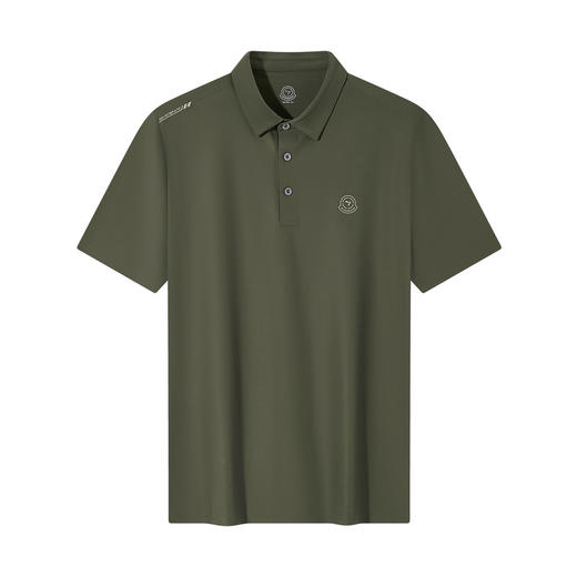 【户外/高弹/凉感/无缝】柒牌短袖POLO衫男士2025夏季新款翻领T恤128T71960 商品图4