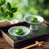 妙维根 马兰头香干咸味、黑芝麻枸杞甜味 青团 (需清蒸) 240g/袋 (6个) 商品缩略图3