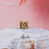 【现货】  足金999 电黑金 吊坠几何方形5D工艺 转运珠DIY手串项链【金重约1.17g】  【一物一广州省检标签】 商品缩略图0