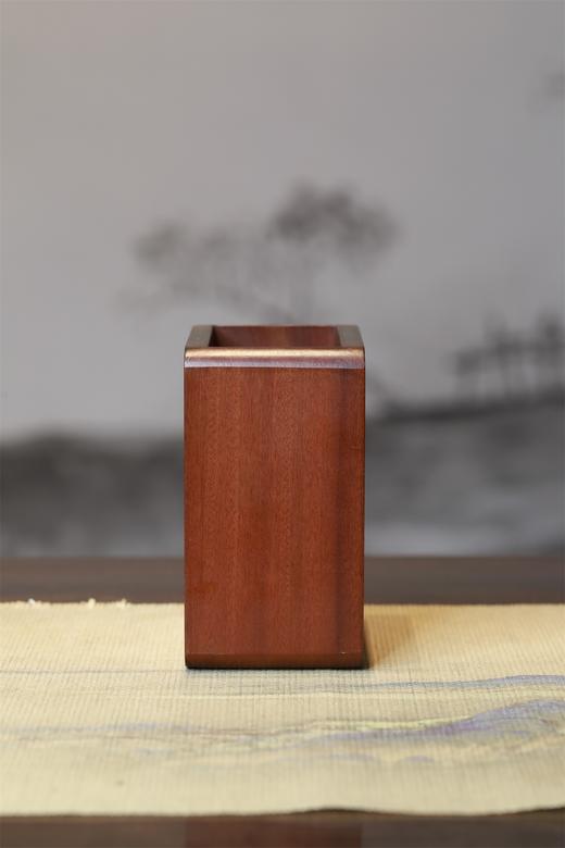 树叶°酸枝笔筒 商品图2