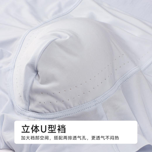 都市丽人简约基础锦纶平角冰丝平角裤FKHH02 商品图7