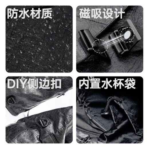 一个人的星球Y1表情包新款双肩包男女大容量通勤旅游运动电脑背包 商品图6