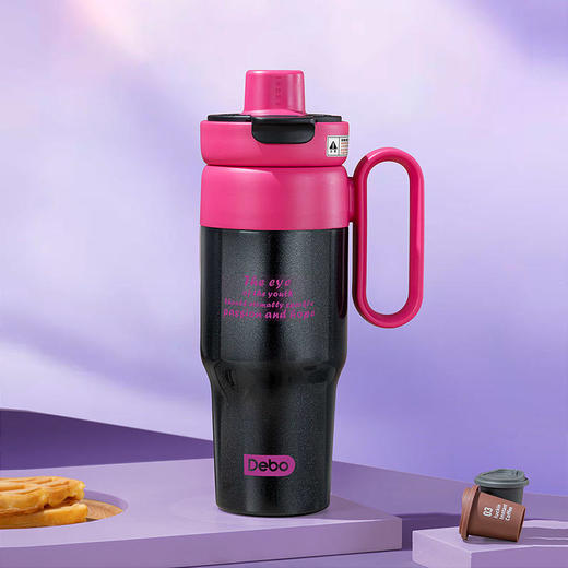 热卖！德铂梅洛尼316不锈钢巨无霸保温杯茶水分离滤网五层保温工艺600ml大容量 商品图7