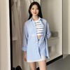 佐丹奴女装25年新款蔚蓝经典系列防晒长袖衬衫05345007 商品缩略图0