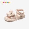 千百度童鞋花朵平底凉鞋女童洋气可爱儿童外穿凉鞋A25337305 商品缩略图1