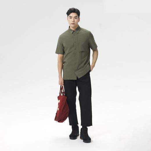 北极狐 男士户外运动长裤 2025新款防泼徒步G1000工装裤022511065 商品图3