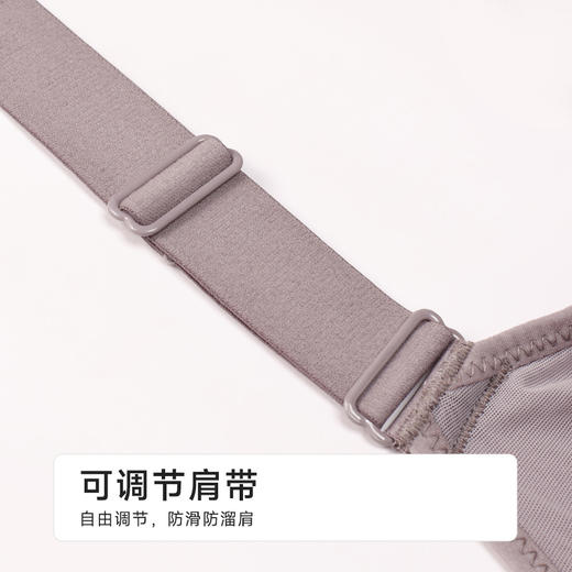 都市丽人完美包容内衣CD:超薄蕾丝软钢圈常规文胸YBH2J2 商品图5
