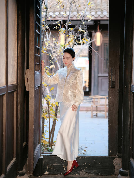 盛唐牡丹 | 西阵织限量对襟马甲 商品图4