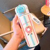【多巴胺保温杯，颜值入坑，一杯双饮~】新款卡通双饮水杯 316不锈钢保温杯 便携弹跳水杯子 学生便携吸管杯-QQ 商品缩略图4