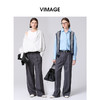 VIMAGE纬漫纪冬季新款通勤百搭显高显瘦直筒裤女裤V2005624 商品缩略图1