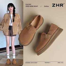 ZHR则则2025春季新款增高轻便耐磨时尚休闲鞋可爱勃肯鞋两穿女鞋