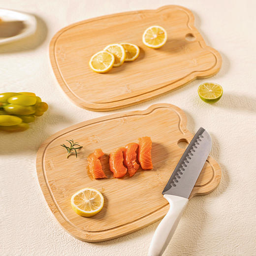 摩登主妇竹菜板防霉抗菌家用砧板案板厨房面板切菜粘板切水果刀板 商品图2