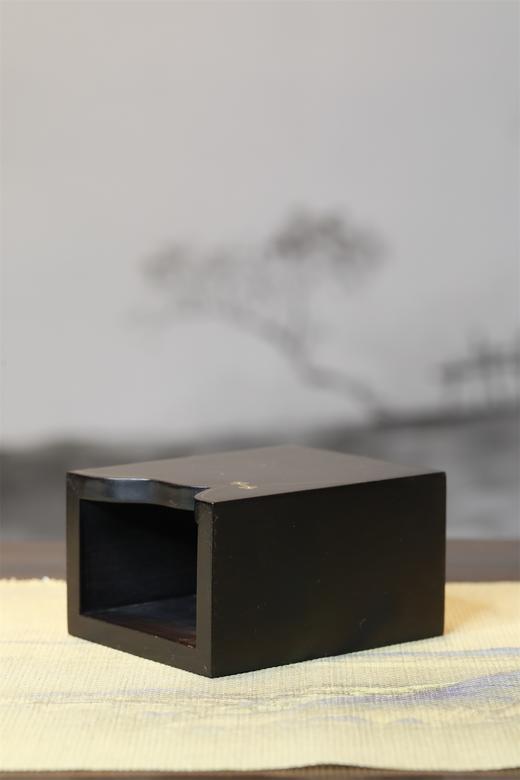 旗袍°紫光檀笔筒 商品图4