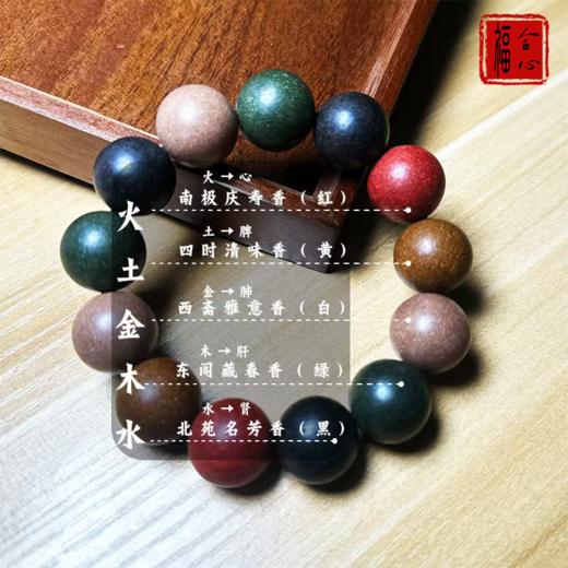 【钰涵老师推荐】合香五行手串 商品图3