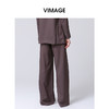 VIMAGE纬漫纪秋季新款修身显瘦百搭直筒西装裤子V2005611 商品缩略图4