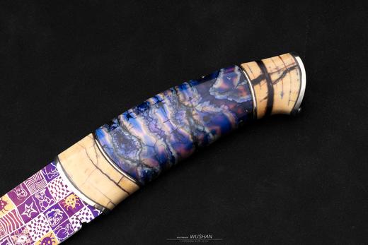 三希堂  现代刀系列  星空猛犸小猎  未开刃 商品图9