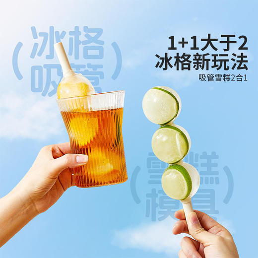 摩登主妇雪糕模具食品级硅胶自制冰淇淋冰棍盒糖葫芦儿童冰棒模具 商品图4