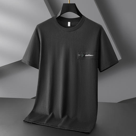 【棉质】【DDP】大依优型大码短袖T恤夏季薄款棉体恤加肥加大汗衫休闲圆领宽松半袖胖子上衣难受 商品图3