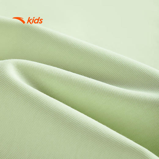 安踏儿童短袖T恤女大童2025夏季透气潮流系列针织短袖衫362528113 商品图4