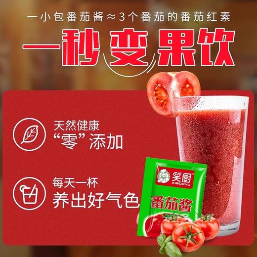 笑厨·番茄酱30g*25包  每袋≥3个鲜番茄  美味百搭 商品图2