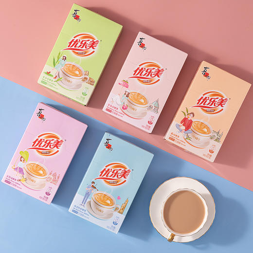 优乐美 低糖冲泡奶茶 多口味190g/10条装 商品图4